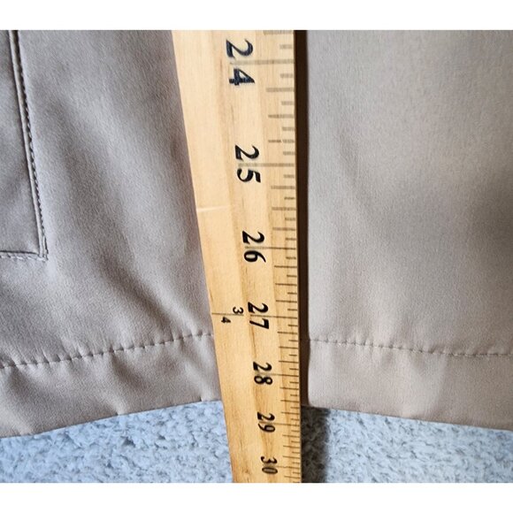 Michael Kors Travel Engineered Beige Zip Up Jacket Men's Size Large Polyester - Picture 15 of 16